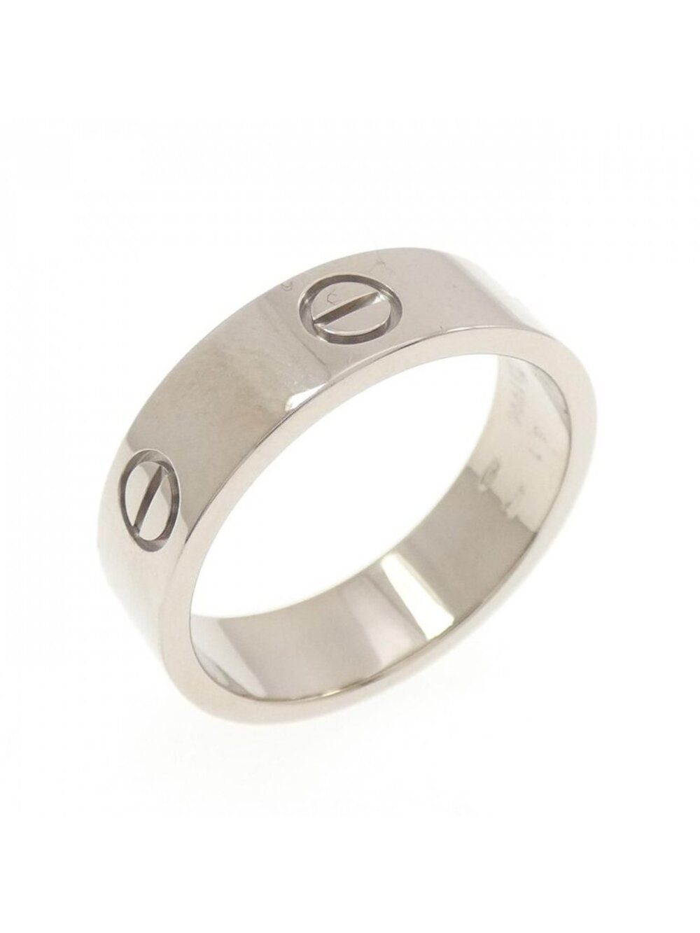Cartier Love Ring White Gold